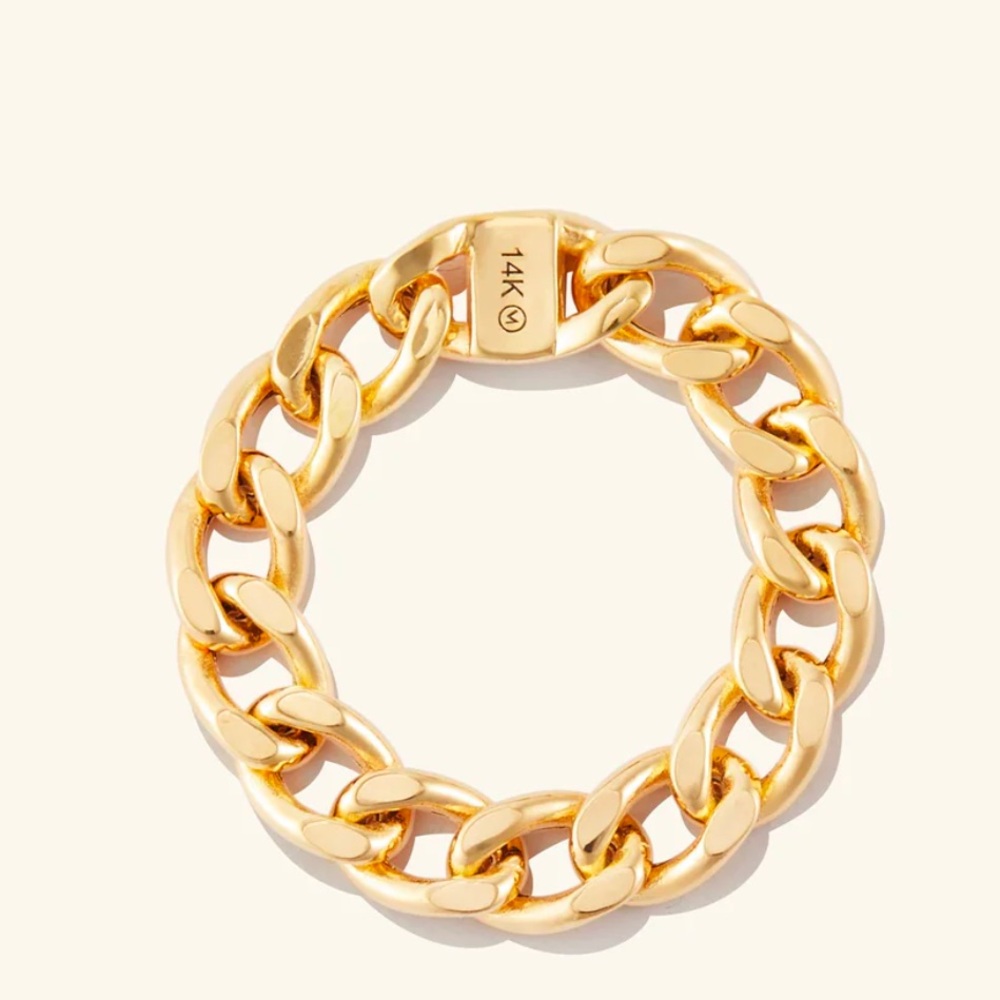 Mejuri Bold Chain Ring